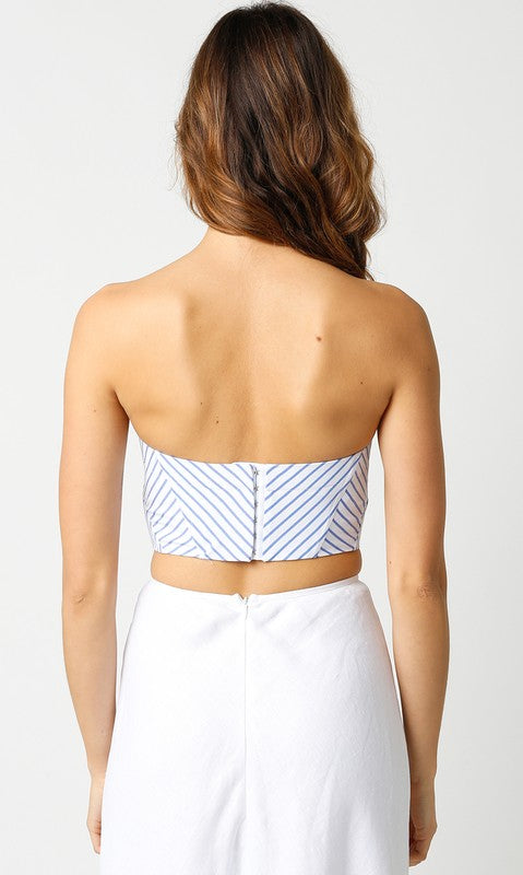 Marina Strapless Top