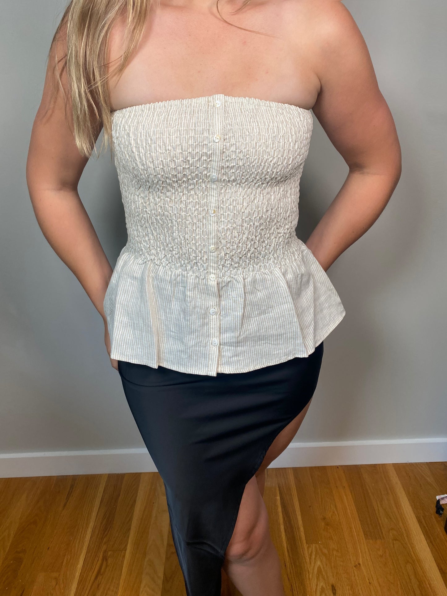 Strapless East Coast Girl Top