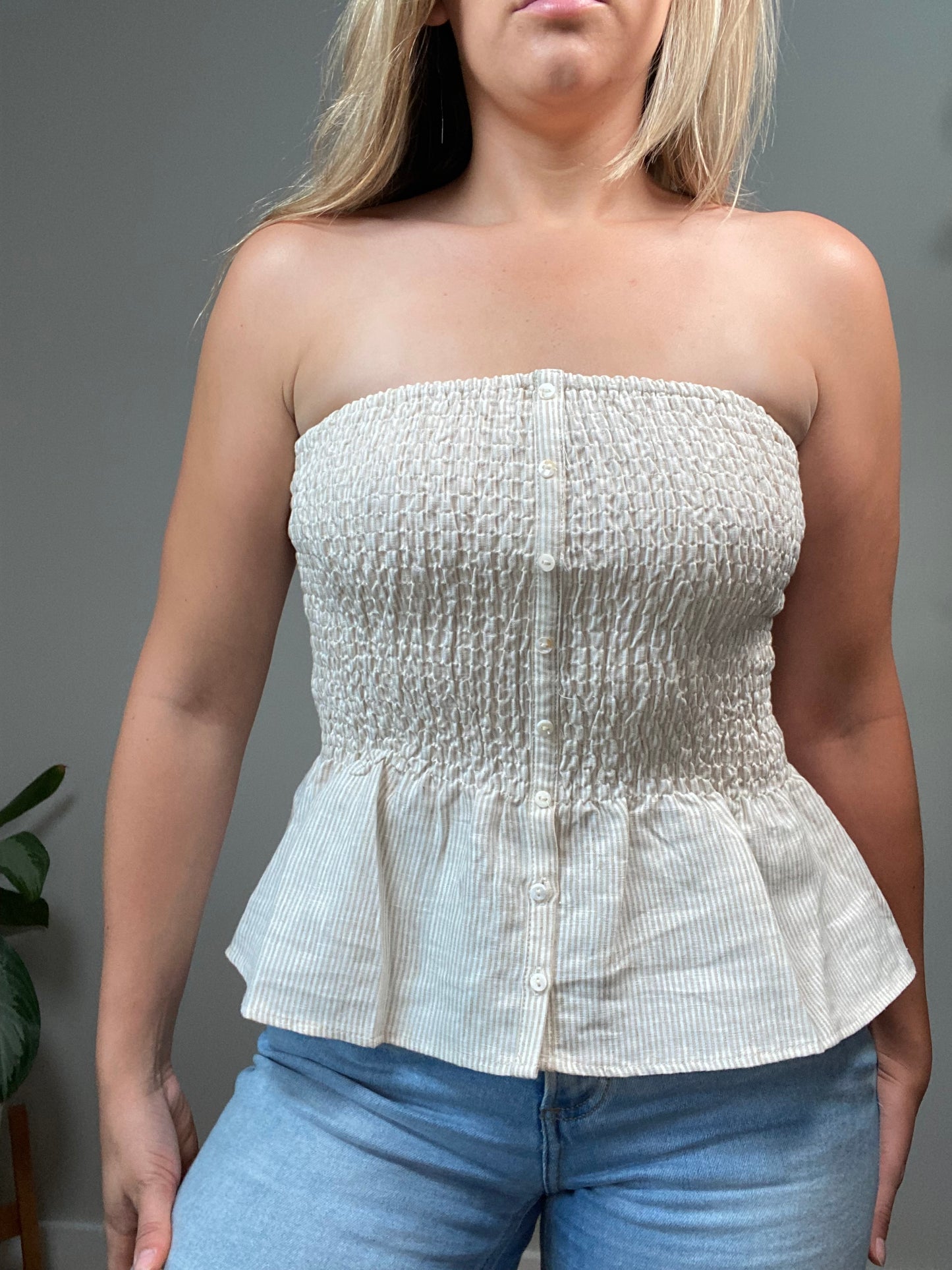 Strapless East Coast Girl Top